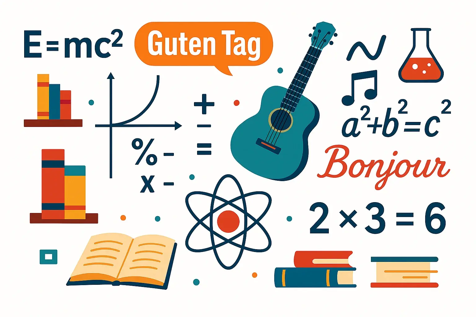 Educational concept background with math and science symbols – SP Home Tuition